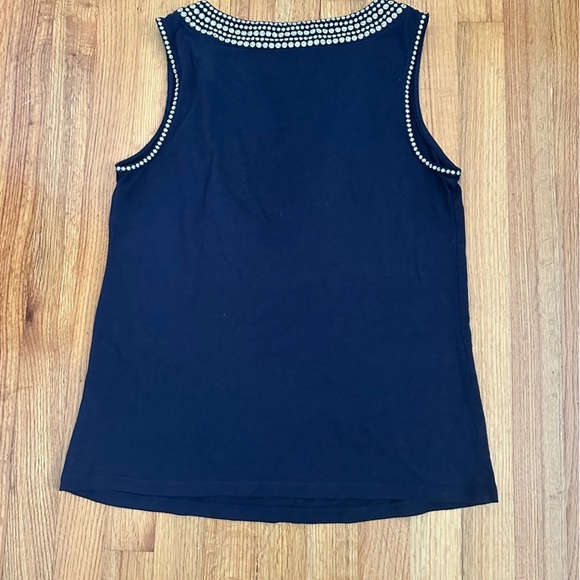Boden Sleeveless Blouse blue casual look Size 6 (n3) - Picture 8 of 8